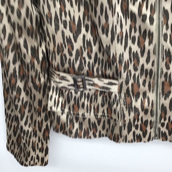 Cache Alberto Makali Vintage 80’s Animal Print Jacket Blazer Casual Size 2 - Picture 5 of 9
